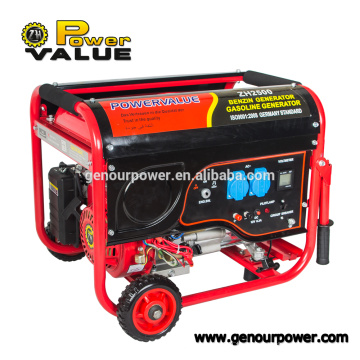 Générateur de benzine générateur d&#39;essence portable à 2kw